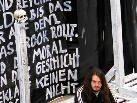 Jonathan Meese | Foto: Jens Ullheimer 2006
