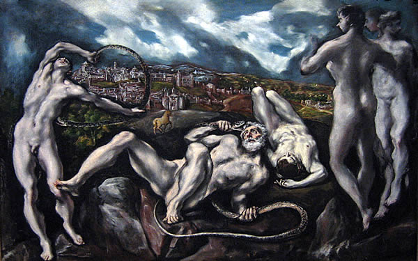 El Greco Laocoon 1604 1614 Öl auf Leinwand 142×193cm 2 EL GRECO und die Moderne