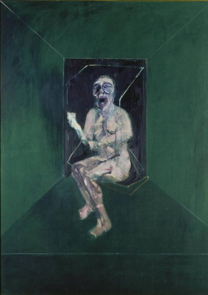 Francis bacon study for the nurse in the film battleship potemkin 1957 700 700x993 Francis BACON 8211 Unsichtbare R ume